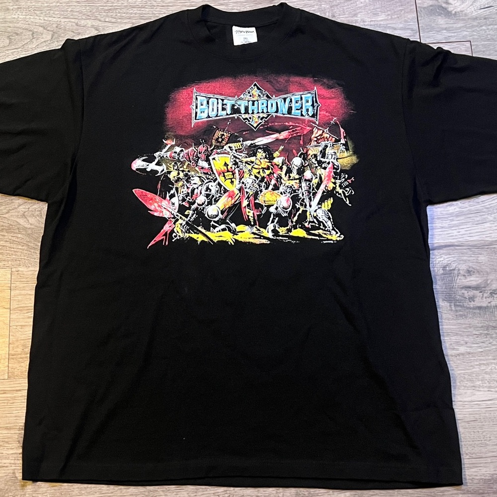 Bolt Thrower Warmaster Short Sleeve Shirt Earache Death Metal